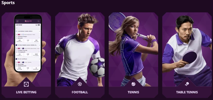 Malina Casino Sport
